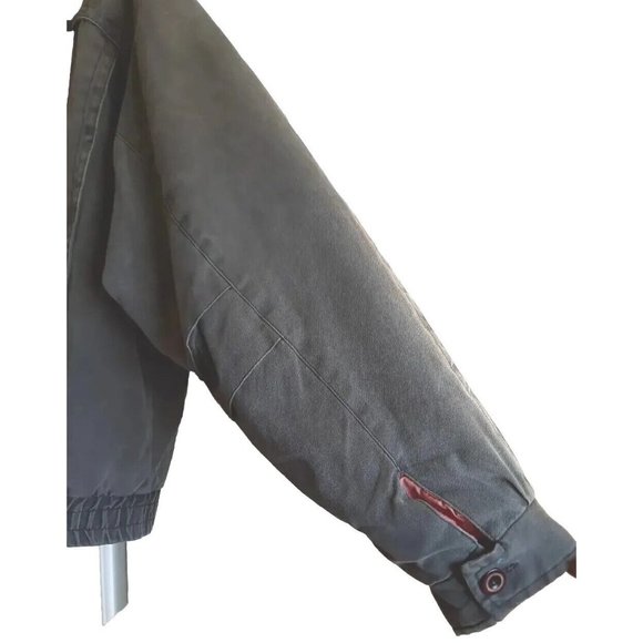 Vintage M Julian Mens Faded Denim Bomber Jacket Size 40 / Medium - Picture 11 of 11